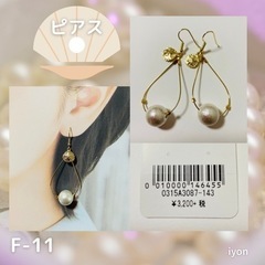 フックピアス　F-11  【おまとめ割対象品】