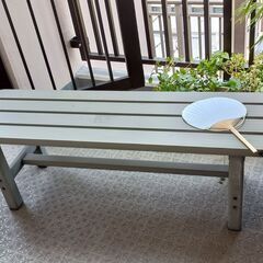 床几 縁台 錆びない アルミ 夕涼み 夏 涼し気 すずしげ ベン...
