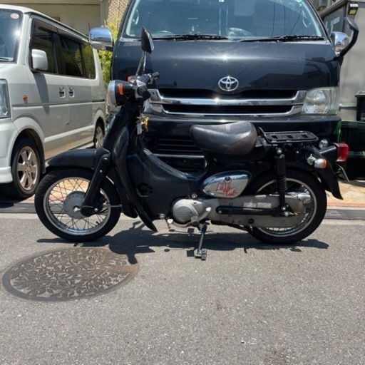 リトルカブ ブラック バイク