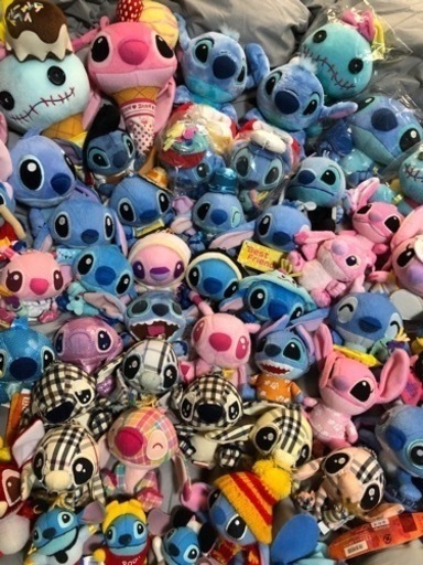 スティッチ　スランプ　ディズニー　ぬいぐるみ　キーホルダー　リラクマ