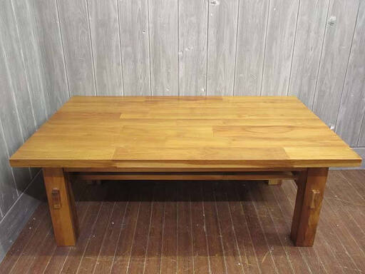 ss3675　ウニコ　ローテーブル　ブレス　ナチュラル　95×58　unico　BREATH　センターテーブル　マガジンラック付き　長方形　木製　座卓　シンプル