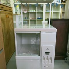 日本製　米びつ付き　レンジ台入荷！美品♪の画像
