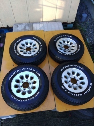デリカ純正アルミ4本セット