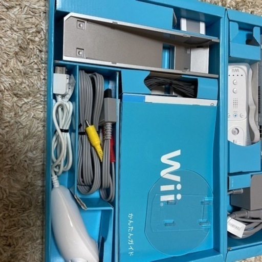 超美品！wii本体＋リモコンシリコン付き