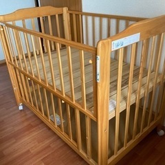 katoji カトージ ベビーベッド　70×120cmの画像