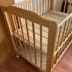 katoji カトージ ベビーベッド　70×120cmの画像
