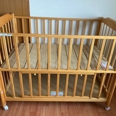 katoji カトージ ベビーベッド　70×120cmの画像