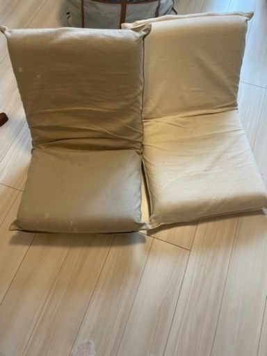 無印良品　座いす　小　カバー付き　二つセット