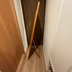大きめ姿見鏡 535×1600天然木 全身鏡 福岡県 佐賀県 お引き取り可能の画像