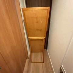 大きめ姿見鏡 535×1600天然木 全身鏡 福岡県 佐賀県 お引き取り可能の画像