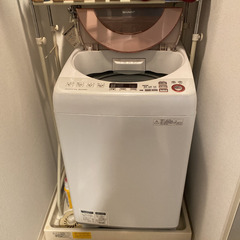 【6月末までおまけ付き】現役　SHARP ES-GV80R-P ...