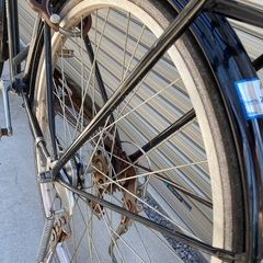 自転車　ママチャリの画像