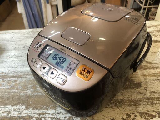 象印 マイコン炊飯ジャー NL-BB05 3合炊き ZOJIRUSHI 蓋ヒーター付き 全面加熱 2018年製