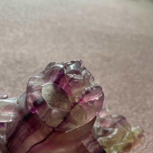 アメジスト香炉　台座付き