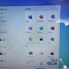 早い者勝ち！　NEC15.6インチノートパソコン MicrosoftOffice2019pro永続版　エクセル・ワード・パワーポイント　すぐ使えるwin10クリーンインストール済みの画像