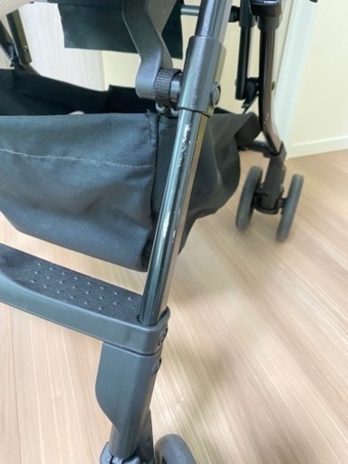 【美品】combi ベビーカー　専用レインカバー付き