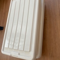ベッド下収納ボックス 衣装ケース プラスチック2個セット