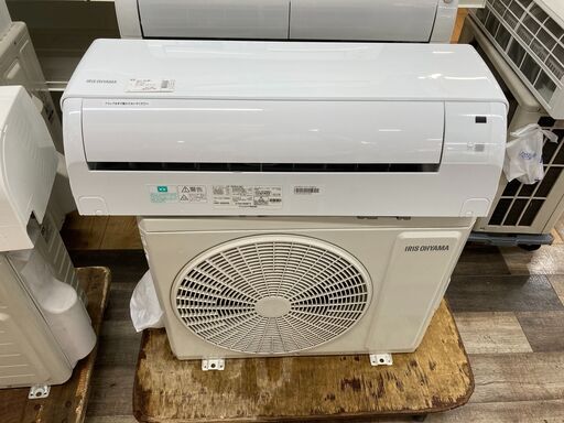 アイリスオーヤマ 2021年製 8畳用エアコン IHF-2505G