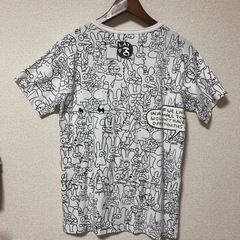 コムデギャルソン　総柄Tシャツの画像