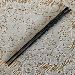 菜箸2組✴︎木製箸,備長炭の画像