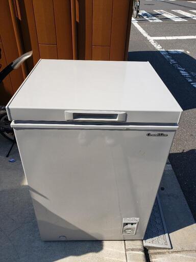 A-stage チェスト型 冷凍庫 98L シルバー AFR-C98SL