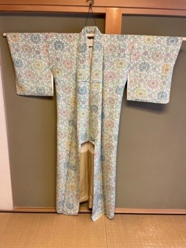 袷の小紋のお着物[お値下げしました]