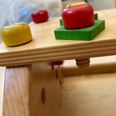 木の工具玩具　商談中の画像