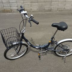 折りたたみ自転車　６段変速　20型　使用期間１カ月
