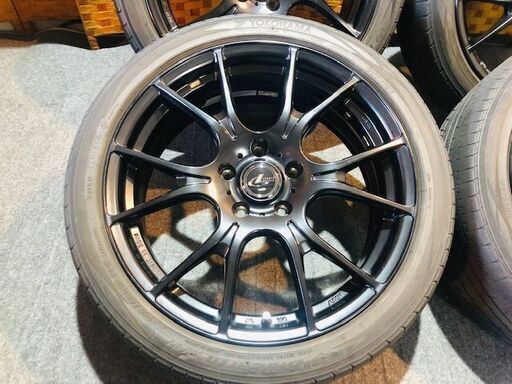 weds LEONIS 18×7JJ YOKOHAMA BluEarth RV-01 215/45/R18 93ｗ