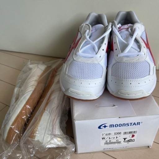 moonstar montBlanc 体育館シューズ　室内履き　26ｃｍ　2足　未使用品