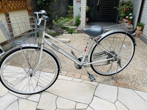 [お話中]ノーパンク自転車27インチ6段GAKUCHARI