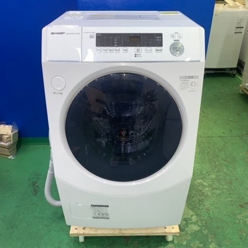 ⭐️SHARP⭐️ドラム式洗濯乾燥機　2021年　10kg 美品　大阪市近郊配送無料