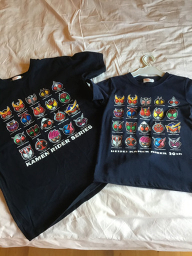 親子でペアルックどうぞ！　仮面ライダー　平成ライダー　Ｔシャツペアセット　