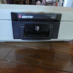 used  Sentry　ポータブル耐火金庫1160