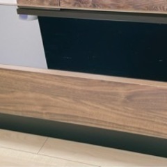 テーブル ガラステーブル センターテーブル 幅105cm 机 ローテーブルの画像