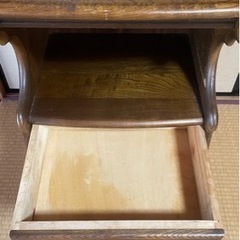 アンティークなスキマ家具(ブラウン)の画像