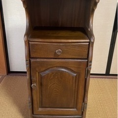 アンティークなスキマ家具(ブラウン)