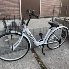 6段ギア付き自転車！ほぼ新品！