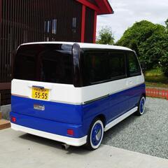 【SOLD】バモス　フルカスタム車ナビドラレコの画像