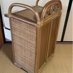 バンブー調 ミニタンスの画像