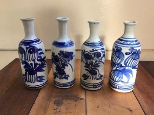 徳利4個セット(骨董品)