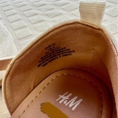 H&M♡ガールズサンダル　22.0cmの画像