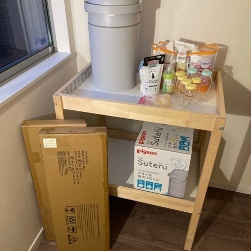 ベビー用品その1  ベッドフェンスオムツゴミ箱粉ミルク