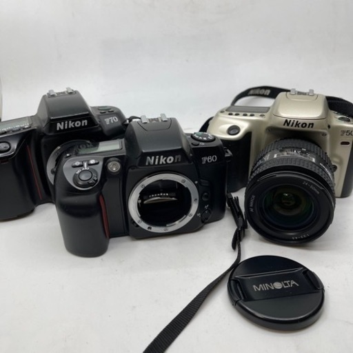 ニコン　Nikon f50 f60 f70 フィルムカメラ3台