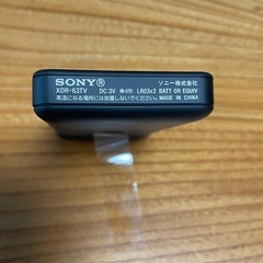 SONY　ポケットラジオ　ワンセグＴＶ音声対応型　XDR-63TVの画像