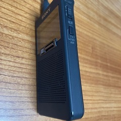 SONY　ポケットラジオ　ワンセグＴＶ音声対応型　XDR-63TVの画像