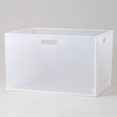 ニトリ　収納ボックス　半透明　の画像