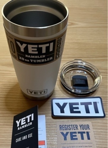 YETI 新品！ホワイト20oz