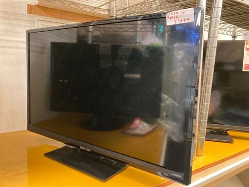 ☆中古￥17.600！【会員価格￥14，000】ORION　液晶テレビ　家電　2018年製　RN-24SF10(RC-004)型　【BF242】