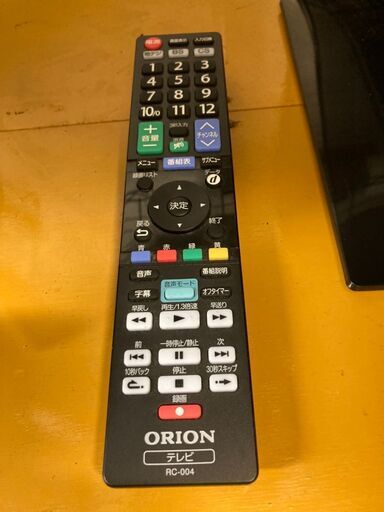 ☆中古￥17.600！【会員価格￥14,000】ORION　液晶テレビ　家電　2018年製　RN-24SF10(RC-004)型　【B